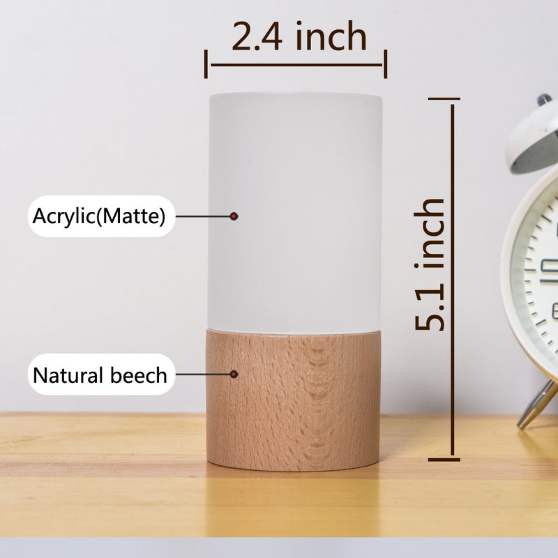 Smart Solid Wood Led Night Light Creation