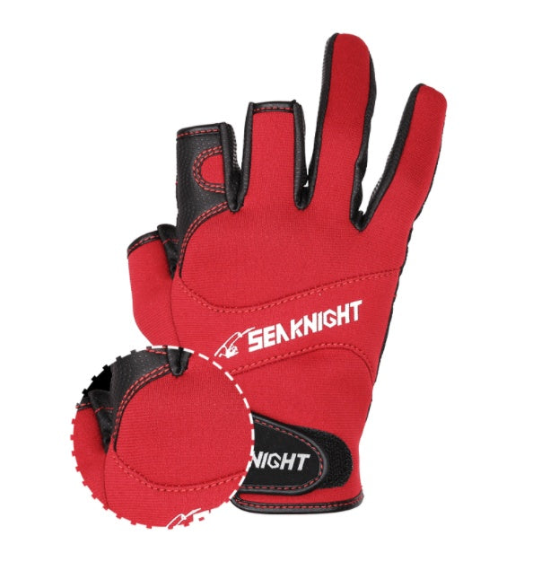 Three fingers fishing gloves gaming