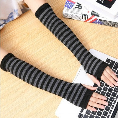 Leaky fingerless half finger glove socks