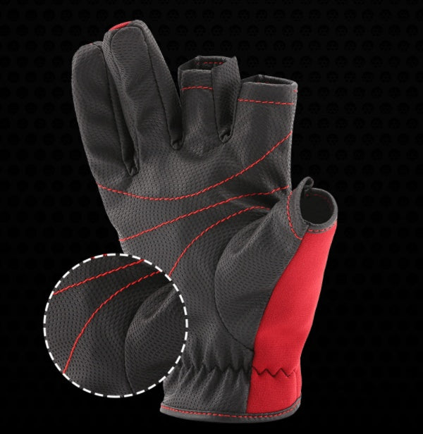 Three fingers fishing gloves gaming