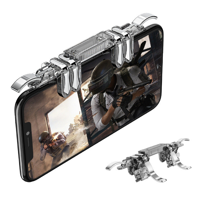 Phone Gamepad Joystick For Gaming Trigger Fire Button L1R1 Shooter Controller Colorful Metal