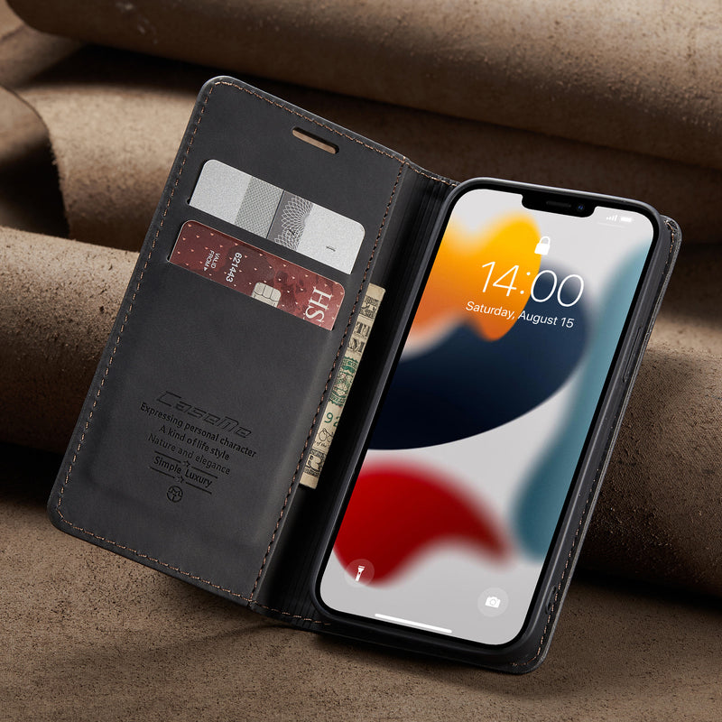 Suitable For New Card-inserting Mobile Phone Leather Case Flip Protective Cover