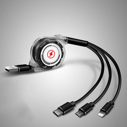 Telescopic Foldable charging cable