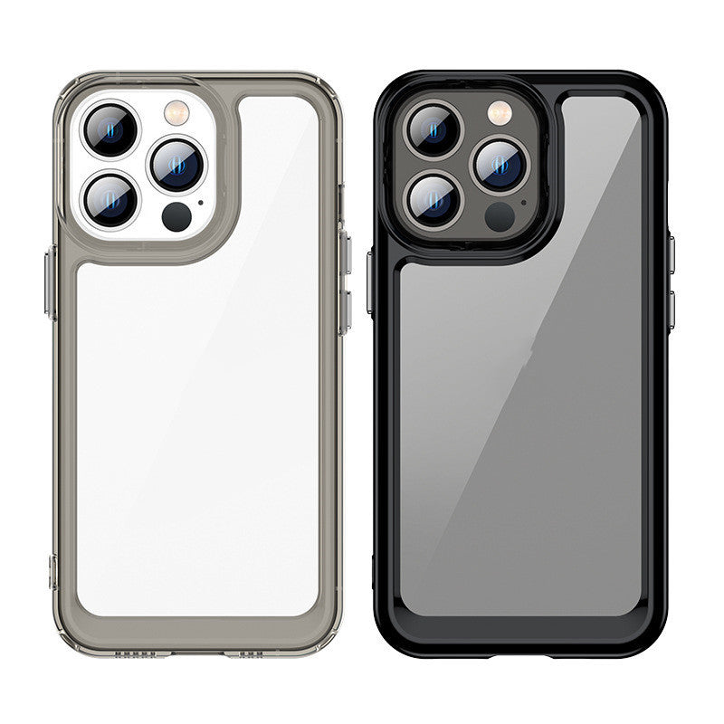 Clear Solid Color Acrylic Phone Case Cover