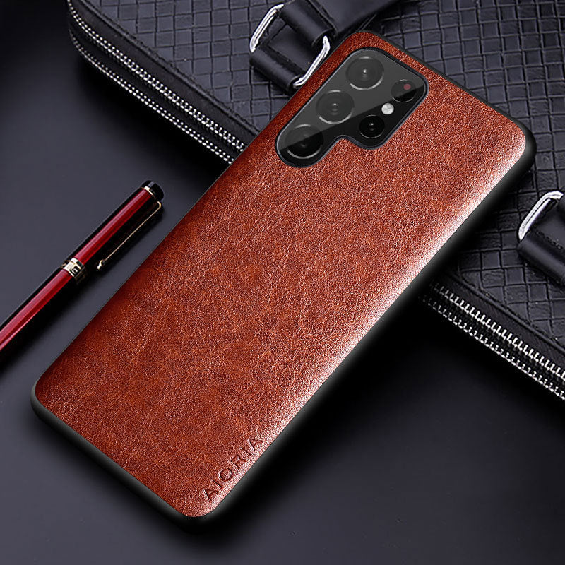 Fashion PU Leather Pattern Phone Case