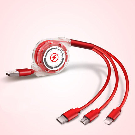 Telescopic Foldable charging cable