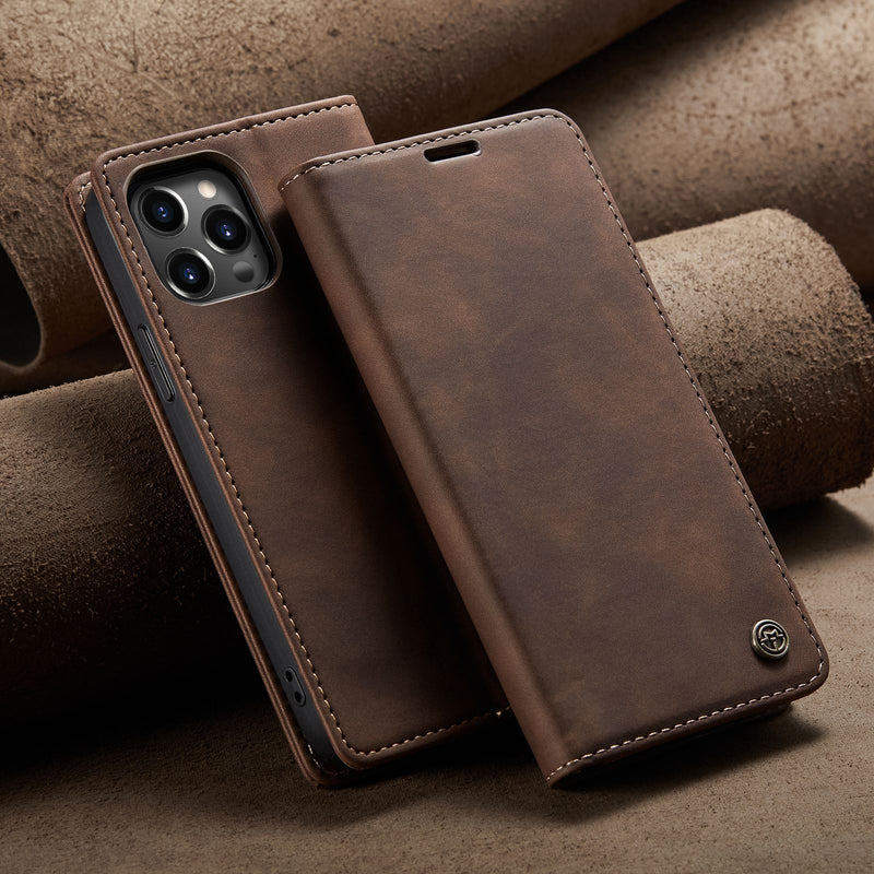 Suitable For New Card-inserting Mobile Phone Leather Case Flip Protective Cover