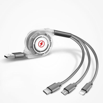 Telescopic Foldable charging cable