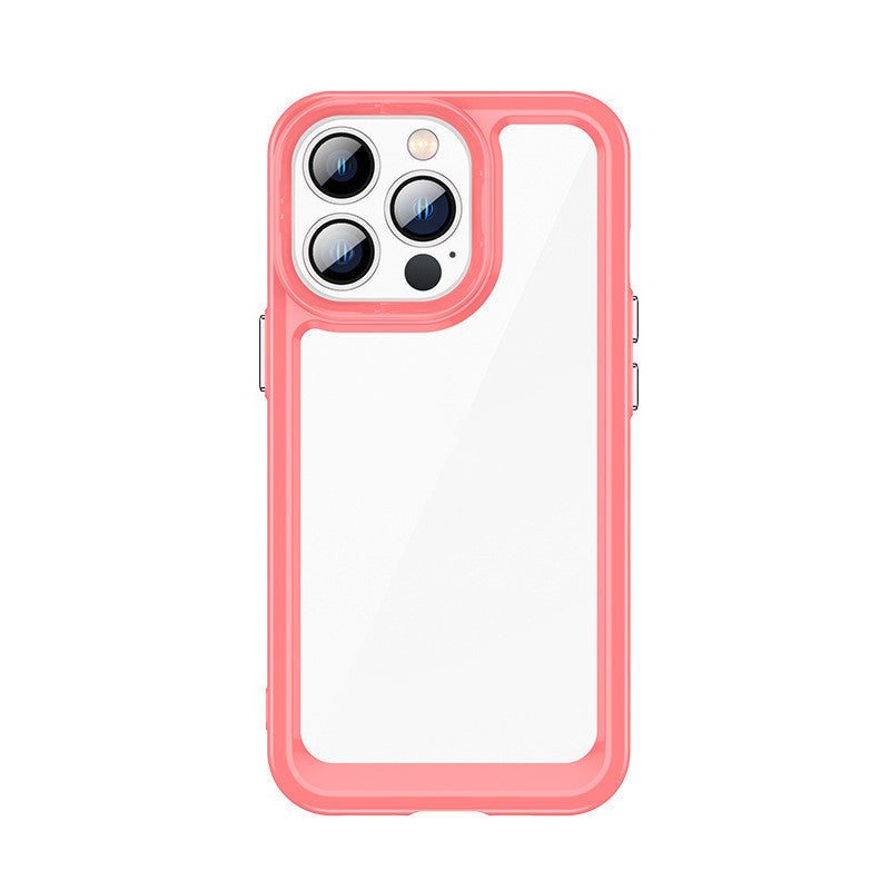 Clear Solid Color Acrylic Phone Case Cover