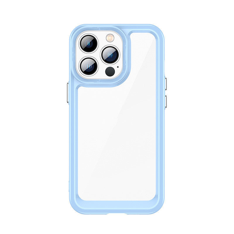 Clear Solid Color Acrylic Phone Case Cover