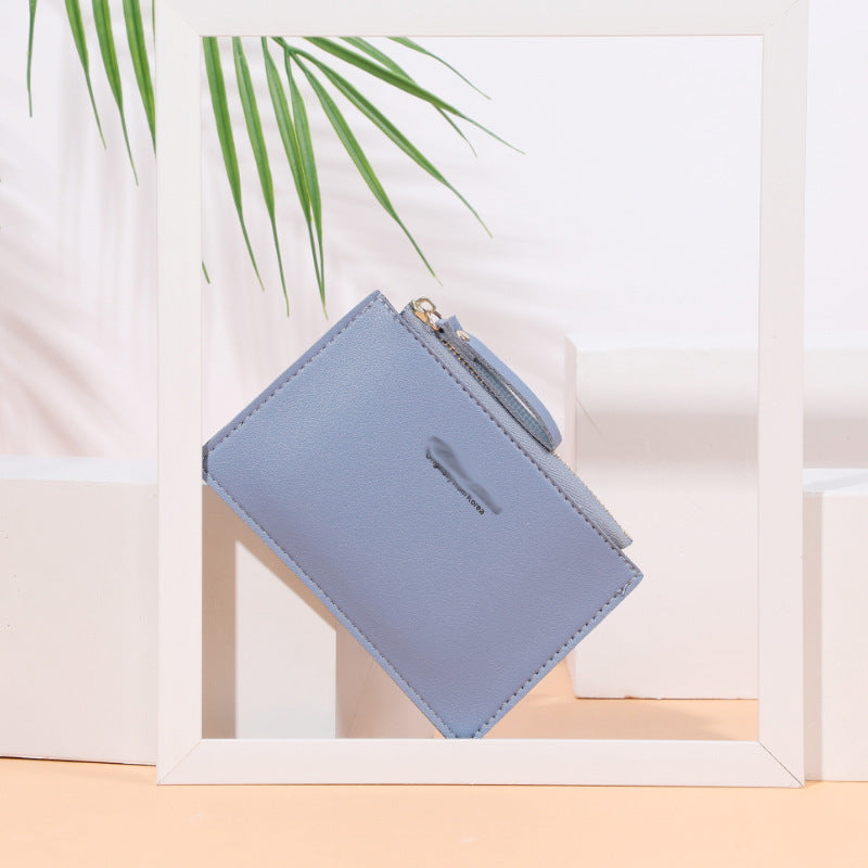 Ultra-thin Female Cute Personalized ID Card Holder Mini Coin Purse