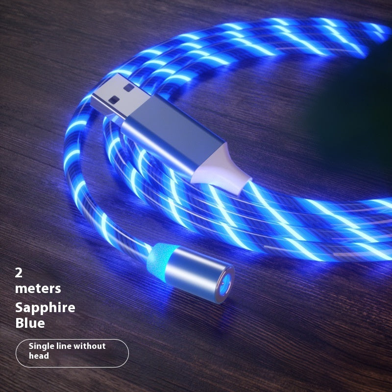 Magnetic LED Fast Charger – USB/Type-C/Micro
