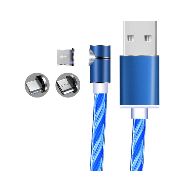 1m Magnetic Elbow Charging Cable