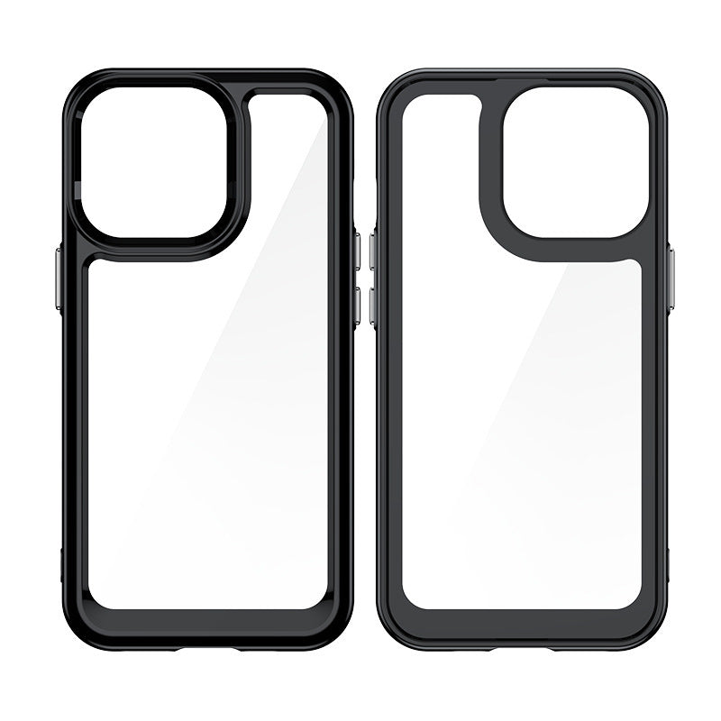 Clear Solid Color Acrylic Phone Case Cover