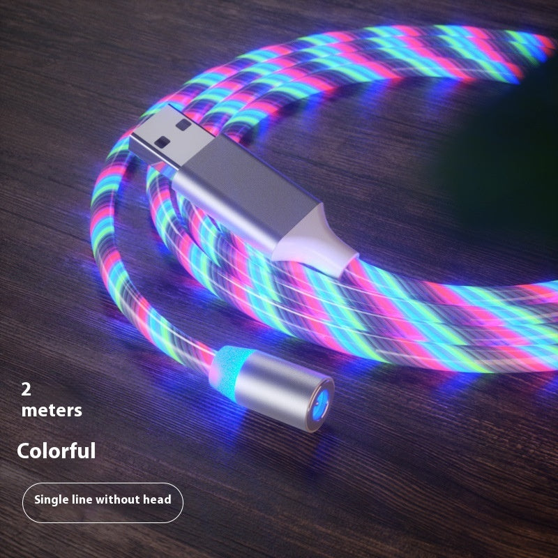 Magnetic LED Fast Charger – USB/Type-C/Micro
