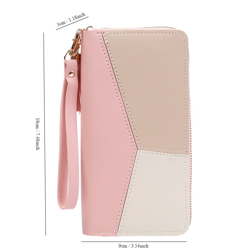 Splicing Large-capacity Coin Purse Multi-card-slot Card Holder