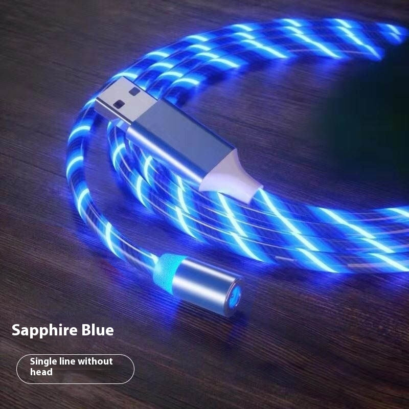 Magnetic LED Fast Charger – USB/Type-C/Micro