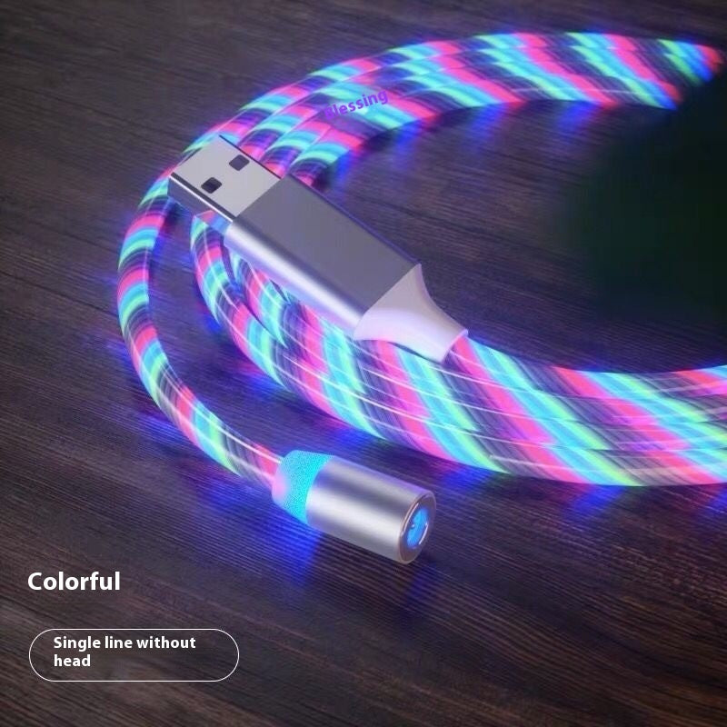 Magnetic LED Fast Charger – USB/Type-C/Micro