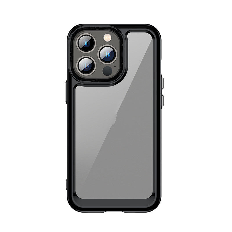Clear Solid Color Acrylic Phone Case Cover