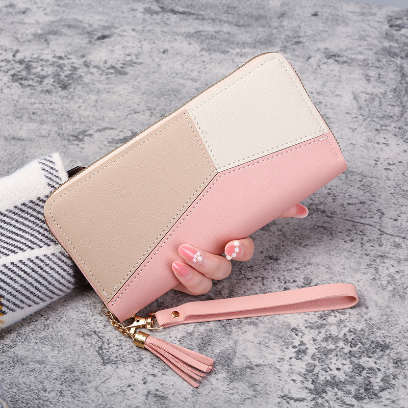 Splicing Large-capacity Coin Purse Multi-card-slot Card Holder