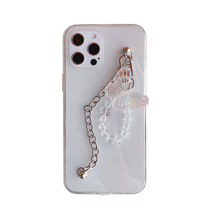 Fashion Phone Case Bracelet Crystal Clear Acrylic