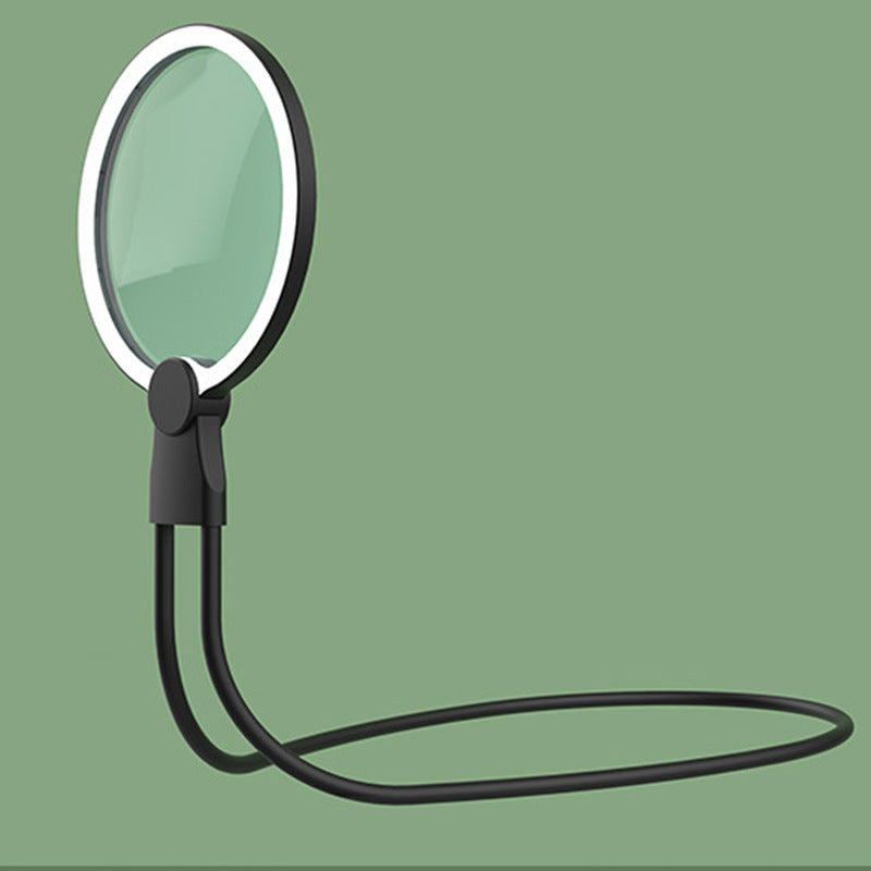 LED Light Charging Handheld HD Magnifier