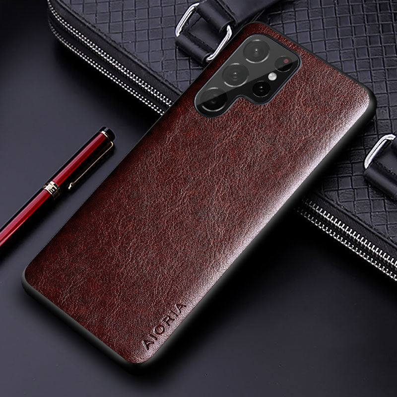 Fashion PU Leather Pattern Phone Case