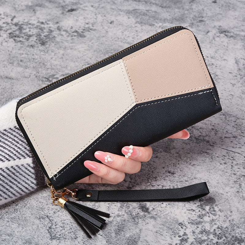 Splicing Large-capacity Coin Purse Multi-card-slot Card Holder