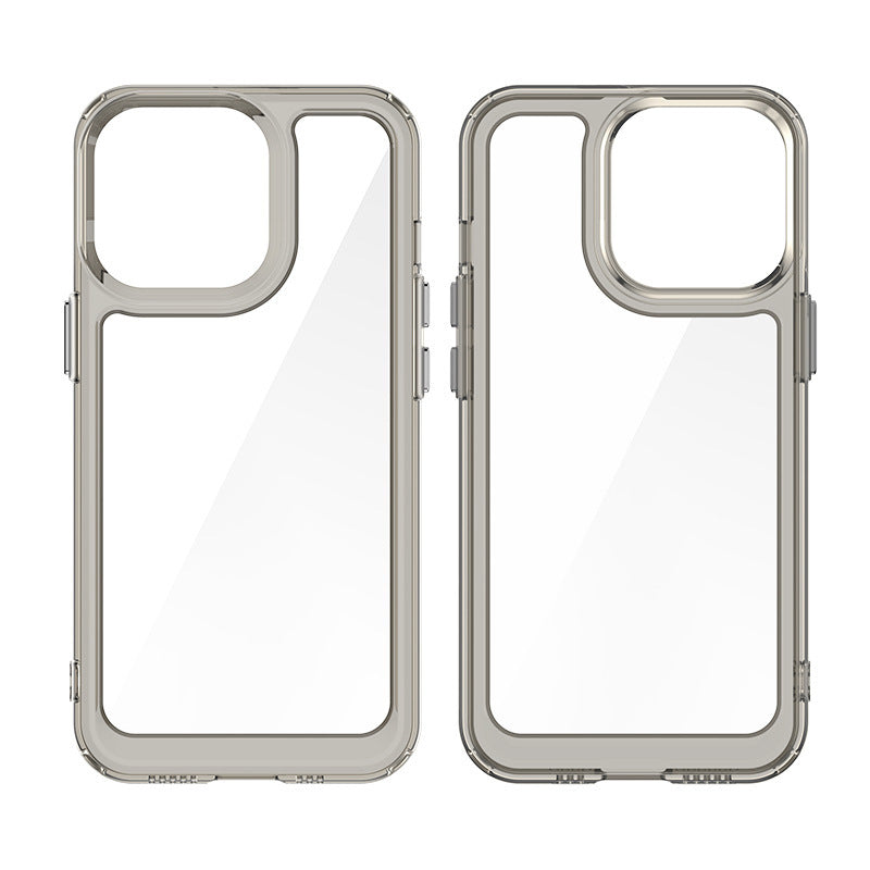 Clear Solid Color Acrylic Phone Case Cover